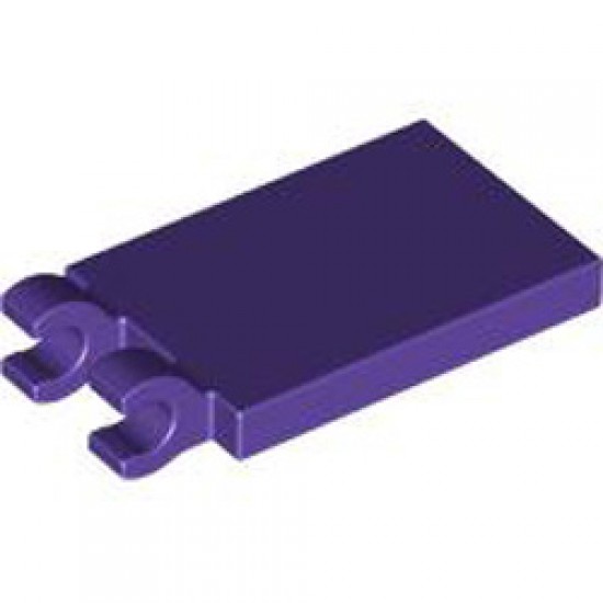 Plate 2x3 with Holder Medium Lilac