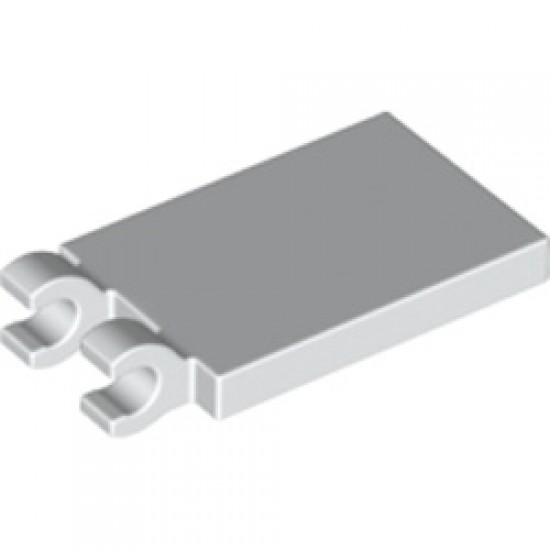 Plate 2x3 with Holder White