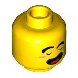 Mini Head Number 3186 Bright Yellow