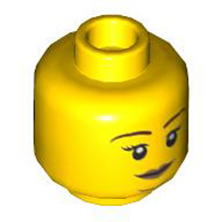 Mini Head Number 3066 Bright Yellow