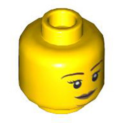 Mini Head Number 3066 Bright Yellow