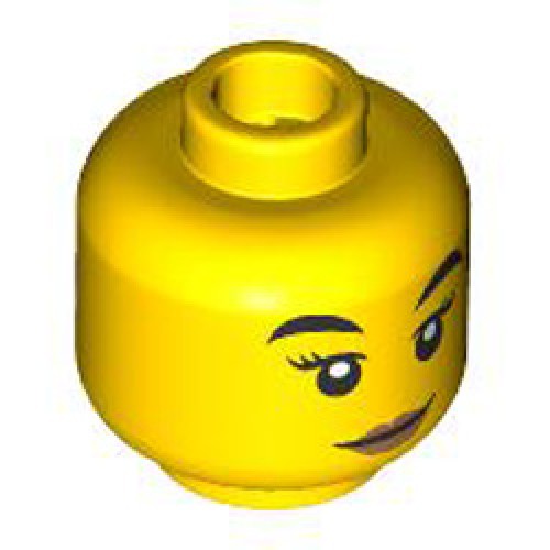 Mini Head Number 3068 Bright Yellow