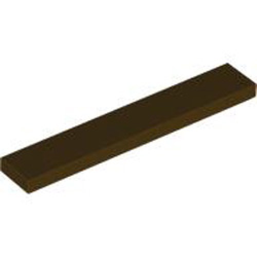 Flat Tile 1x6 Dark Brown