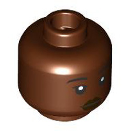 Mini Head Number 3105 Reddish Brown