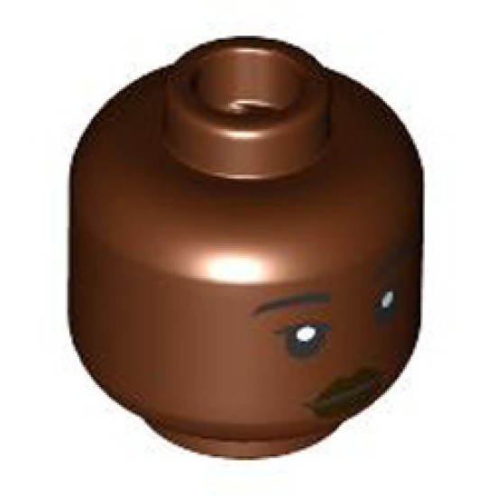 Mini Head Number 3105 Reddish Brown