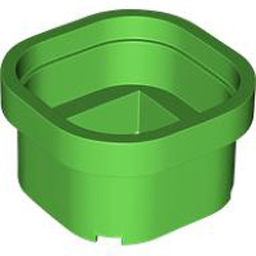 Design Element 6x6 Circle Bright Green