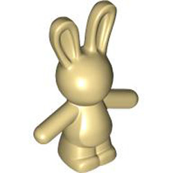 Bunny Number 6 Brick Yellow