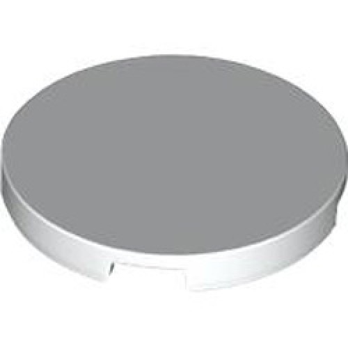 Tile 3x3 Circle Number 1 White