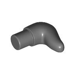 Cow Horn Dark Stone Grey
