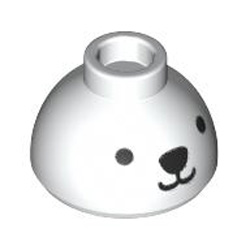 Mini Hat Number 130 White