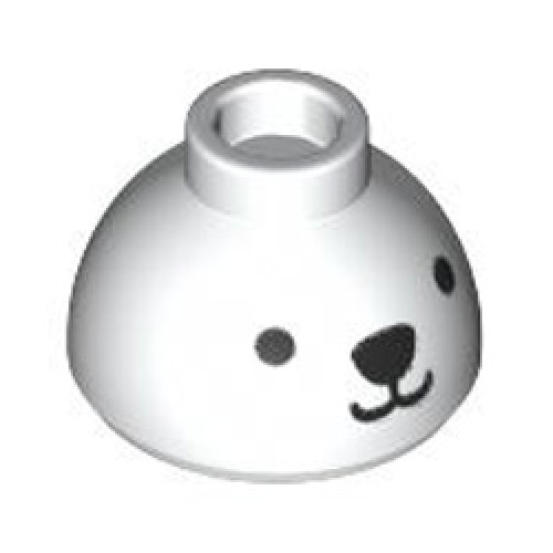 Mini Hat Number 130 White