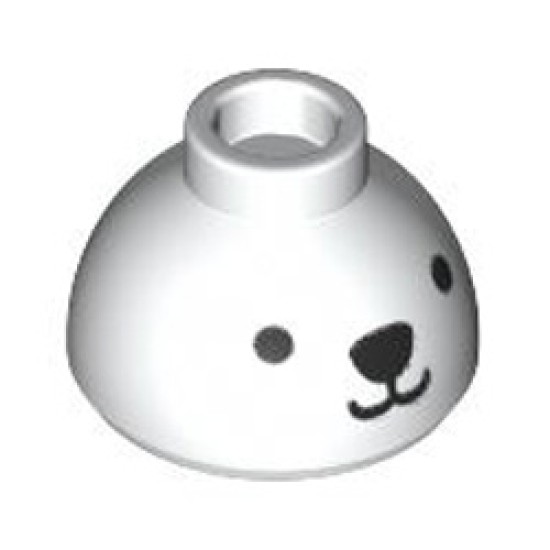 Mini Hat Number 130 White