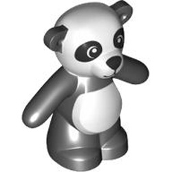 Mini Teddy Bear Number 15 Black