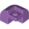 Brick with Bow 2x2x1 1/3 Medium Lavender