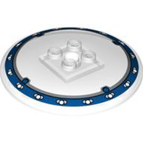 Satellite Dish 6x6 Number 7 Transparent