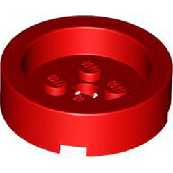 Design Brick 4x4x1 Number 1 Bright Red