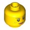 Mini Head Number 3156 Bright Yellow