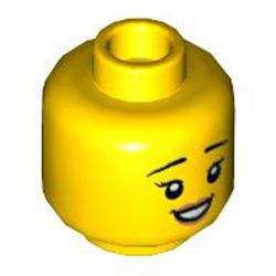 Mini Head Number 3679 Bright Yellow