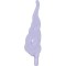 Mini Accessory Number 17 Transparent Bright Violet