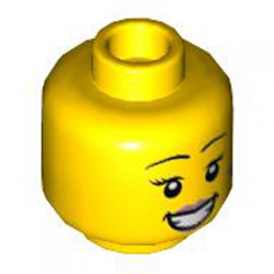 Mini Head Number 3158 Bright Yellow