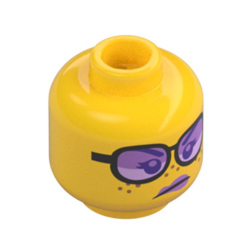 Mini Head Number 3159 Bright Yellow Mini Head Number 3159 Bright Yellow