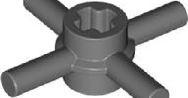 LEGO Part 6316692 - 68888 - 3.2 Shaft Element with Cross Hole Dark