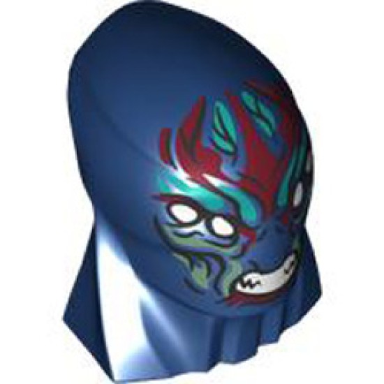 Creature Head Number 66 Earth Blue Creature Head Number 66 Earth Blue