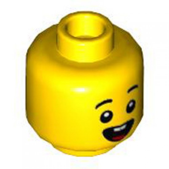 Mini Head Number 3266 Bright Yellow