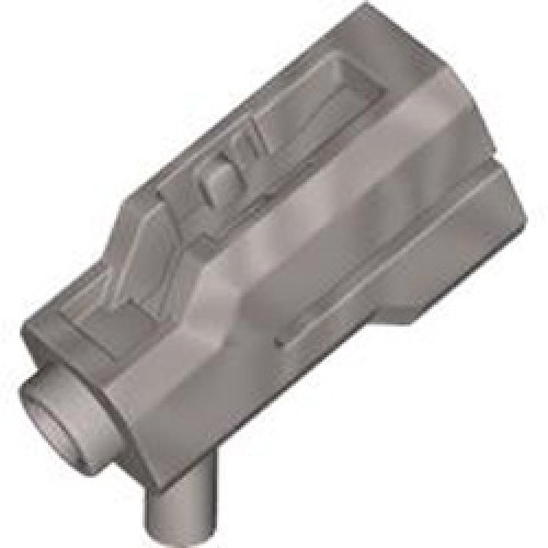 Mini Shooter with 3.2 Shaft Number 2 Silver Metallic