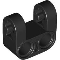 Technic Cross Block Fork 2x2 Black