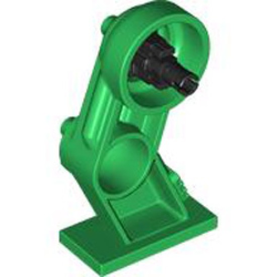 Right Leg with Knobs Dark Green