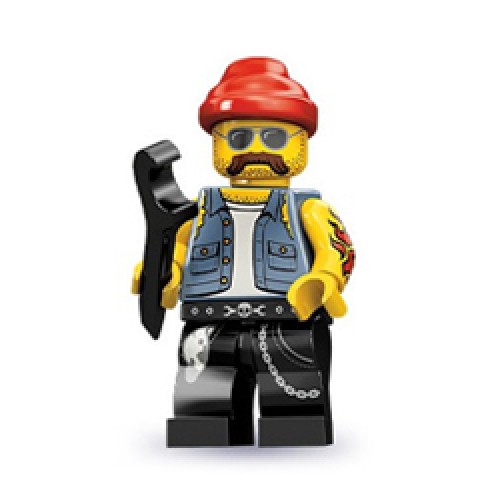 Motorcycle Mechanic Series 10 Collectable Minifigures