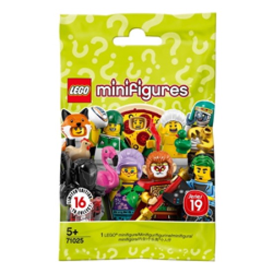 Fox Costume Girl, Series 19 Collectable Minifigures