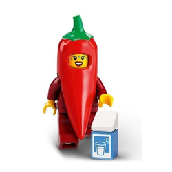 Chili Costume Fan, Series 22 Collectable Minifigures