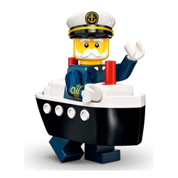 Ferry Captain, Series 23 Collectable Minifigures Ferry Captain, Series 23 Collectable Minifigures
