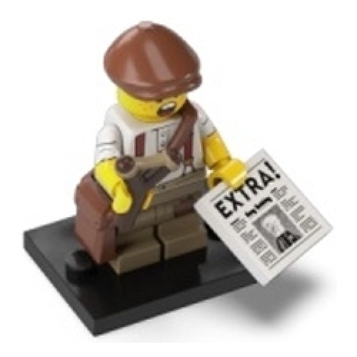 Newspaper Kid, Series 24 Collectable Minifigures