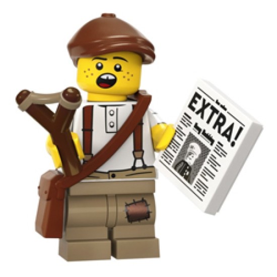 Newspaper Kid, Series 24 Collectable Minifigures