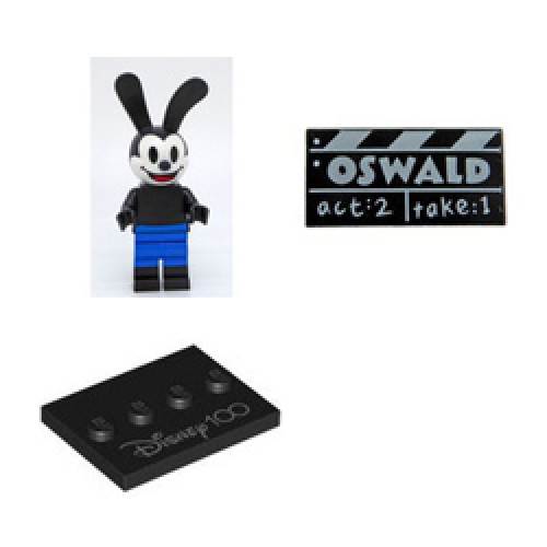 Oswald the Lucky Rabbit Disney 100 Series Collectable Minifigures