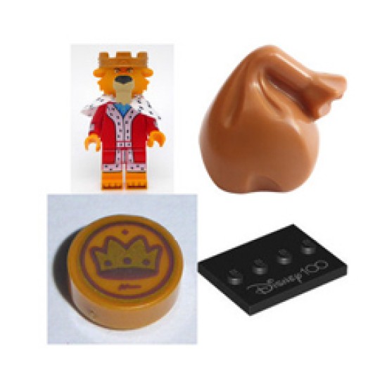 Prince John Disney 100 Series Collectable Minifigures Prince John Disney 100 Series Collectable Minifigures