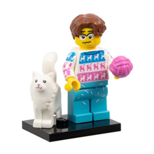 Cat Lover, Series 27 Collectable Minifigures