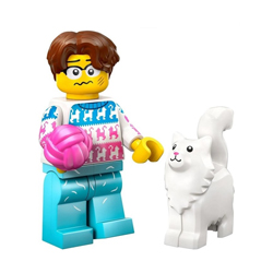 Cat Lover, Series 27 Collectable Minifigures Cat Lover, Series 27 Collectable Minifigures