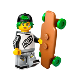 Longboarder, Series 27 Collectable Minifigures Longboarder, Series 27 Collectable Minifigures
