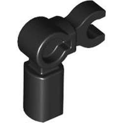 3.2 Holder with 3.2 Hole 90 Degree Black