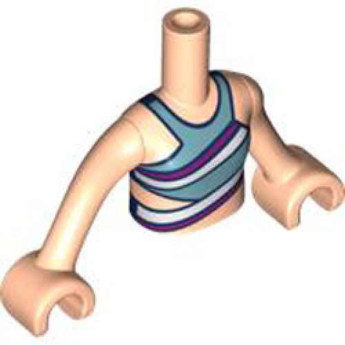 Torso Girl with Arm Number 322 Light Nougat