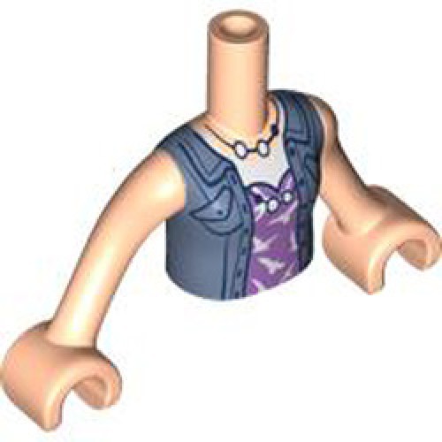 Torso Girl with Arm Number 290 Sand Blue