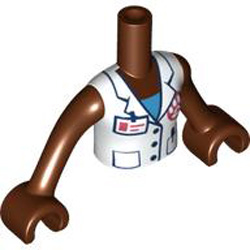 Torso Girl with Arm Number 416 White