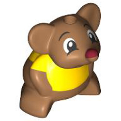 Mouse Number 4 Medium Nougat Mouse Number 4 Medium Nougat