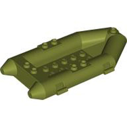 Rubber Boat 6x10 Assembly Olive Green