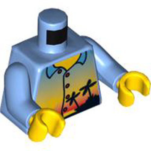 Mini Upper Part Number 1517 Medium Blue