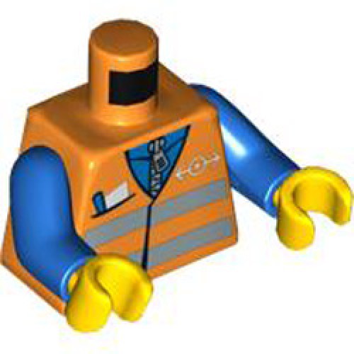 Mini Upper Part Number 1183 Bright Orange